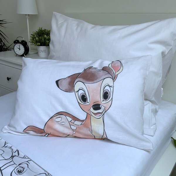 Jerry Fabrics Povlečení do postýlky 100x135 + 40x60 cm - Bambi Stripe