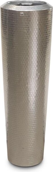 Květináč Pixel- stříbrná Rozměry:: 40cm x 135cm