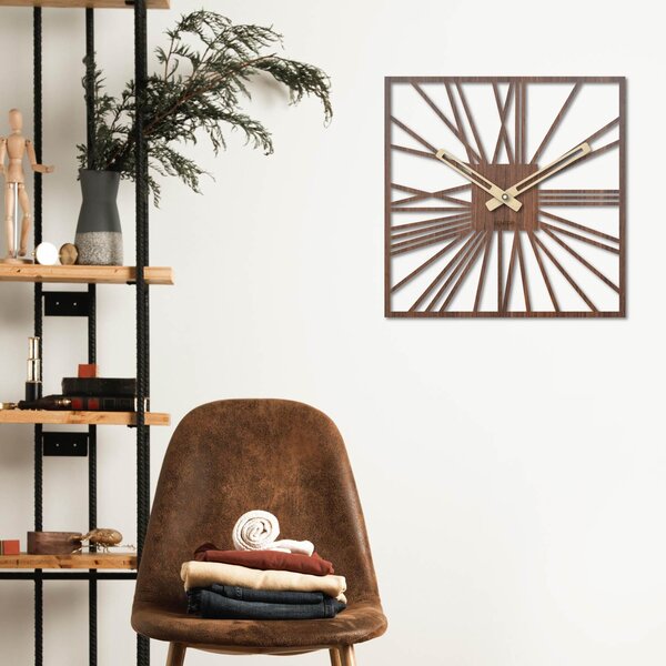 Nástěnné hodiny - Sentop | HDFK030 | dřevěné: HDF - Dub 30 cm Světlé 4237-71386 HDFK030