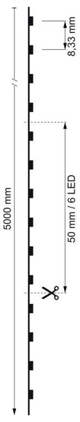 IMPR 840378 Deko-Light flexibilní LED pásek 2835-140-24V-2700-6500K-5m 24V DC 2700-6500 K 5000 mm