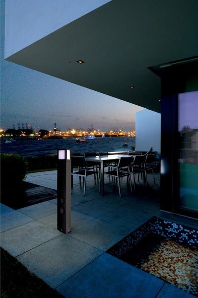 IMPR 733065 AKCE - Deko-Light stojací svítidlo Facado Socket 220-240V AC/50-60Hz E27 1x max. 20,00 W 1000 mm tmavěšedá - DEKOLIGHT