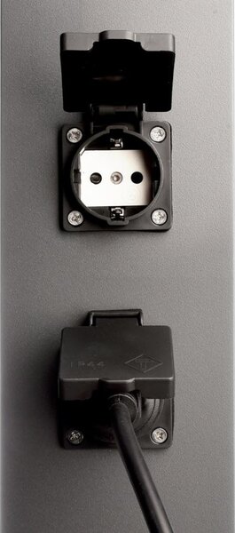 IMPR 733065 AKCE - Deko-Light stojací svítidlo Facado Socket 220-240V AC/50-60Hz E27 1x max. 20,00 W 1000 mm tmavěšedá - DEKOLIGHT