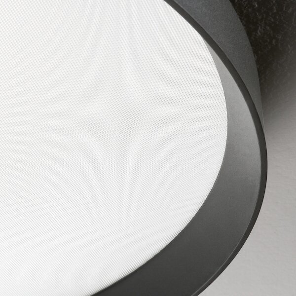 Ideal Lux-LED Stropní svítidlo FLY LED/26W/230V 2700K pr. 45 cm CRI90 IP40 černá