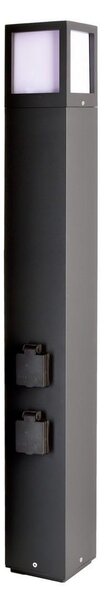 IMPR 733065 AKCE - Deko-Light stojací svítidlo Facado Socket 220-240V AC/50-60Hz E27 1x max. 20,00 W 1000 mm tmavěšedá - DEKOLIGHT