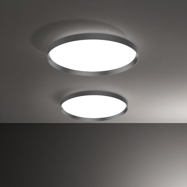 Ideal Lux-LED Stropní svítidlo FLY LED/26W/230V 2700K pr. 45 cm CRI90 IP40 černá