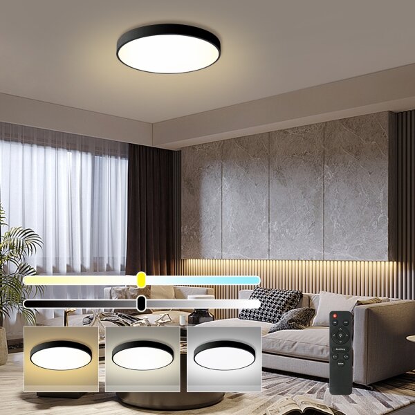 BRILAGI - LED Stm. svítidlo POOL LED/60W/230V 3000-6000K pr. 60 cm černá + DO