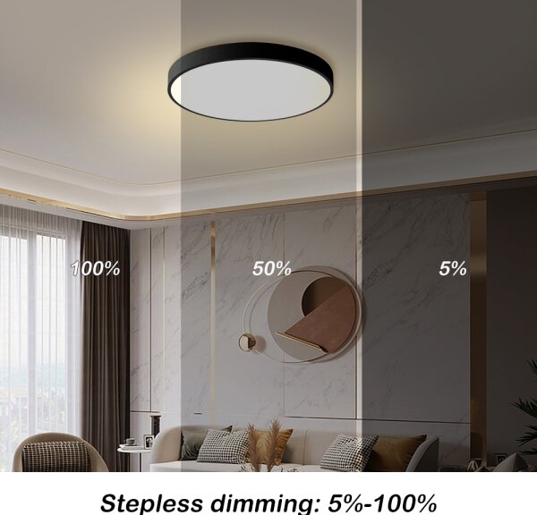 BRILAGI - LED Stm. svítidlo POOL LED/60W/230V 3000-6000K pr. 60 cm černá + DO