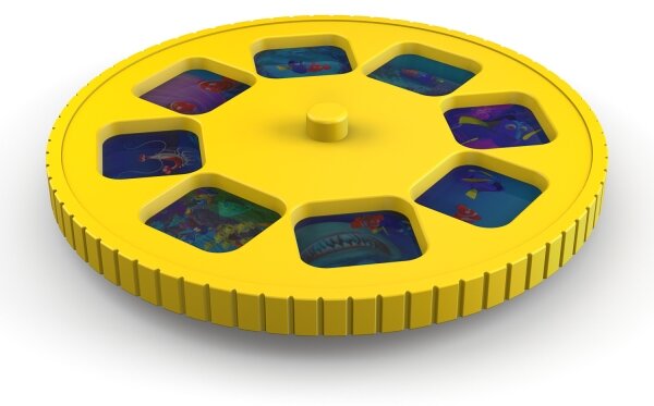 Philips 71769/90/16 - LED Dětský projektor DISNEY DORY LED/0,1W/3xAAA