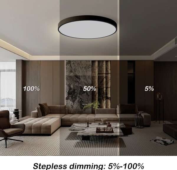 Brilagi- LED Stm. svít. POOL SMART LED/180W/230V pr. 120 cm Wi-Fi Tuya černá +DO