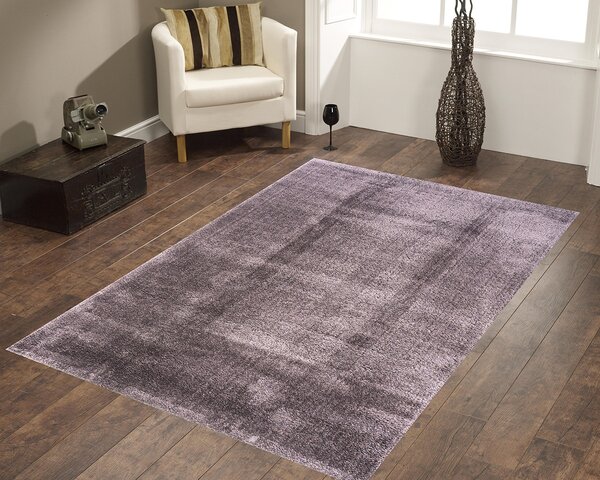 Berfin Dywany, Kusový koberec Microsofty 8301 Dark lila, 80x150, fialová, ložnice