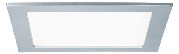 P 92078 Zápustný LED panel hranatý 18W 4000K matný chrom IP44 - PAULMANN