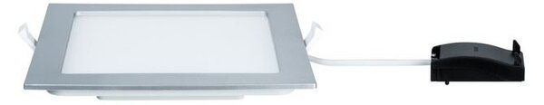P 92078 Zápustný LED panel hranatý 18W 4000K matný chrom IP44 - PAULMANN