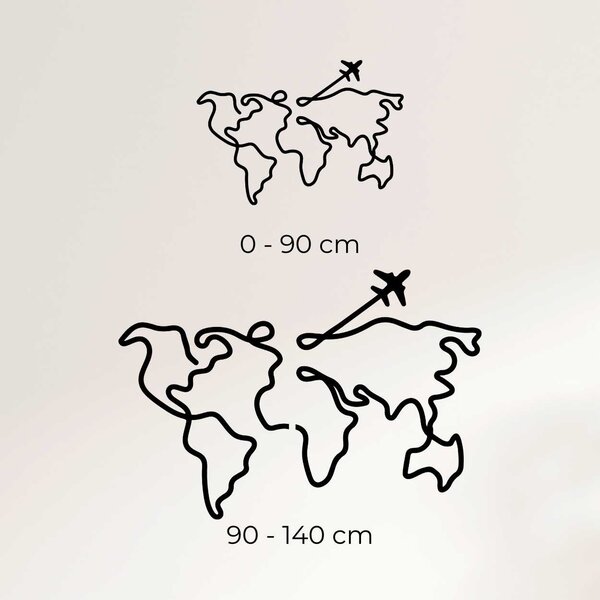 SENTOP | Dřevěná mapa na zeď | SENTOP HDF0496