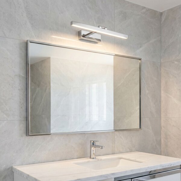 Toolight Rea, Koupelnové nástěnné LED svítidlo APP1858-1W 60 cm Chrome, OSW-66011