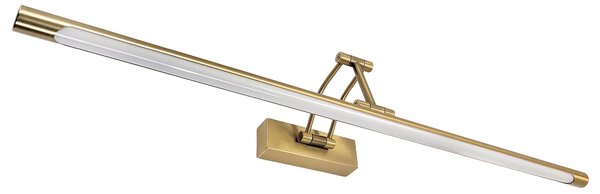 Toolight Rea, Koupelnové nástěnné LED svítidlo SWE024-1W 80cm Brush Gold, OSW-20123