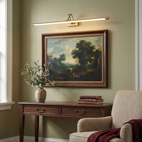 Toolight Rea, Koupelnové nástěnné LED svítidlo SWE024-1W 80cm Brush Gold, OSW-20123