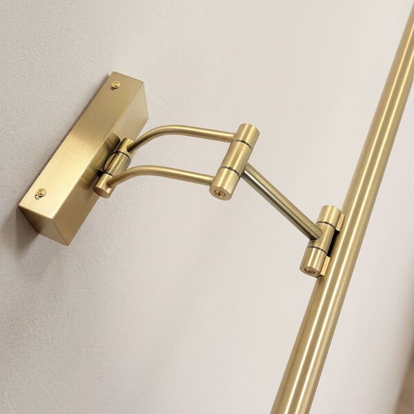 Toolight Rea, Koupelnové nástěnné LED svítidlo SWE024-1W 80cm Brush Gold, OSW-20123