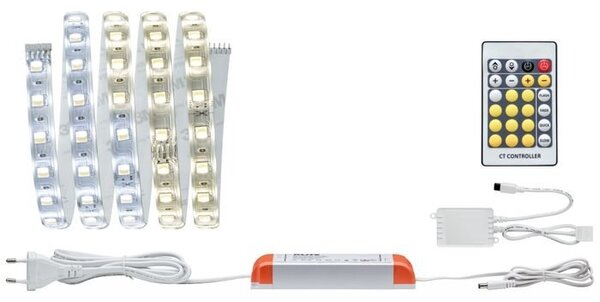 P 70623 MaxLED Tunable White - základní sada izolovaná 1,5m 10W, ovládání bílého světla - PAULMANN
