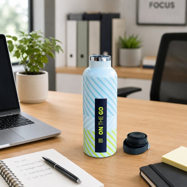 Termoláhev On the Go, 750ml, Iris Barcelona, tyrkysová