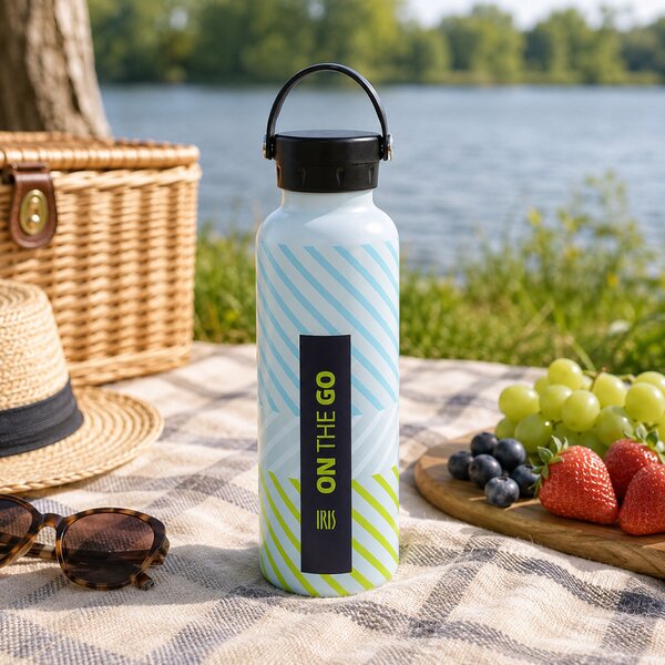 Termoláhev On the Go, 750ml, Iris Barcelona, tyrkysová