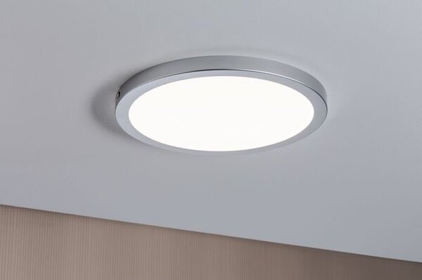 P 70934 Atria LED panel kulatý 19W matný chrom - PAULMANN