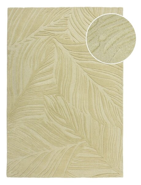 Zelený vlněný koberec 200x290 cm Lino Leaf – Flair Rugs