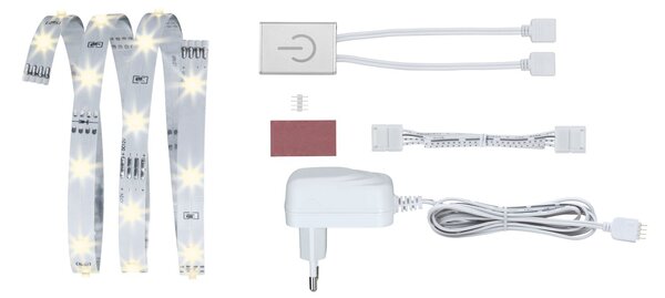 P 70954 YourLED ECO Stripe Comfort sada 1 m dotykový spínač teplá bílá 2,4W 12V - PAULMANN