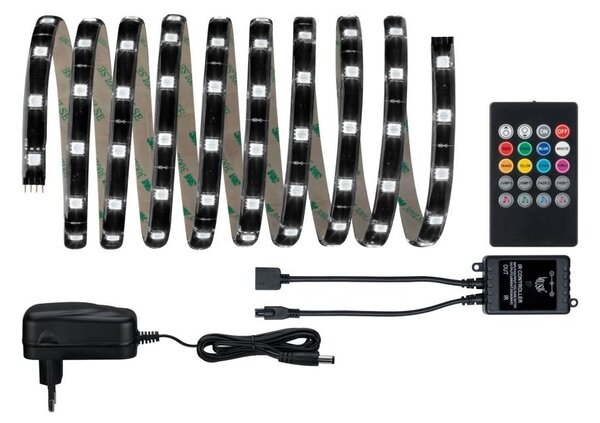 P 70956 YourLED Lights and Soa Comfort sada 3m RGB pro hudebně ovládaná změna barev - PAULMANN
