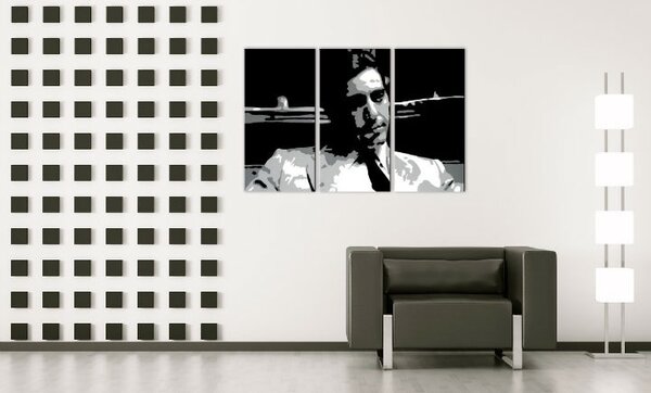 Ručně malovaný obraz POP Art AL PACINO 3 díly al66