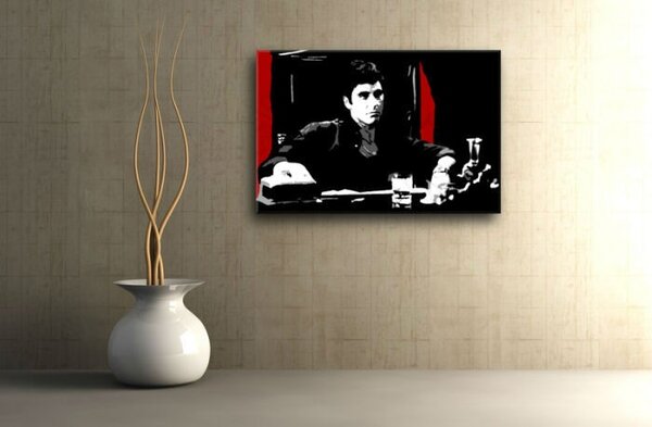 Ručně malovaný obraz POP Art AL PACINO 1 kus al30
