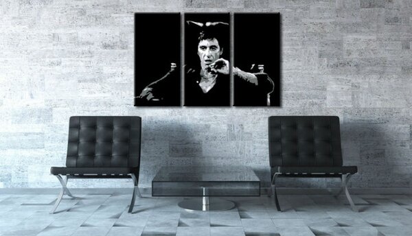 Ručně malovaný obraz POP Art AL PACINO 3 díly al27