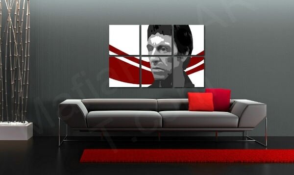 Ručně malovaný obraz POP Art AL PACINO 6dílný al6