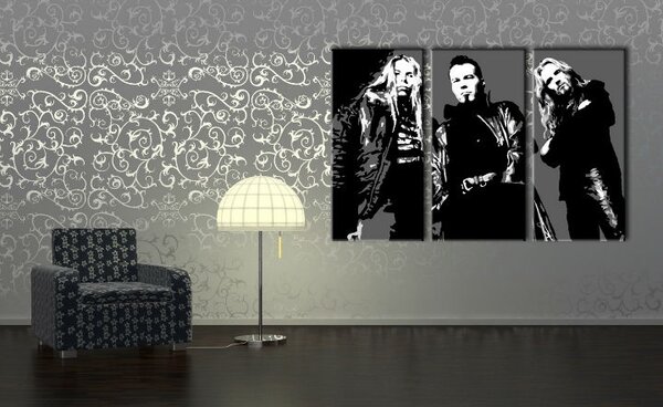 Ručně malovaný obraz POP Art Apocalyptica 3 díly apo