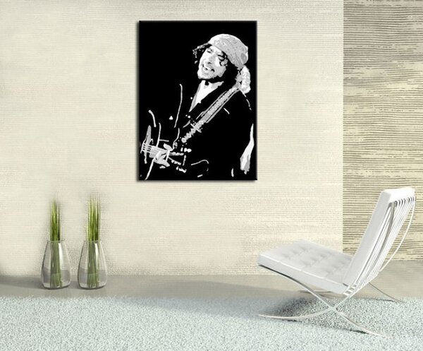 Ručně malovaný obraz POP Art Bob Dylan 1 díl bd