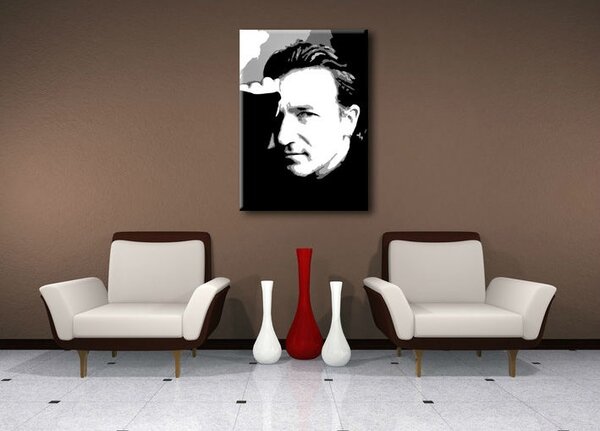 Ručně malovaný obraz POP Art Bono-U2 1 kus bono