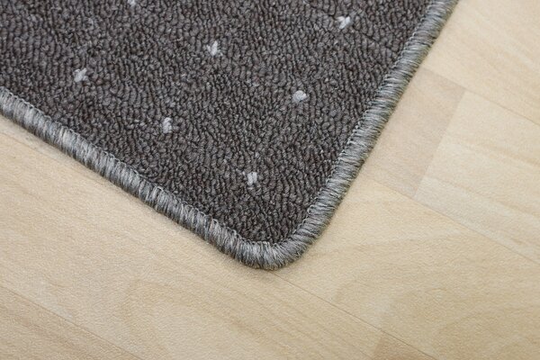 Condor Carpets, Kusový koberec Udinese hnědý, 57x120, hnědá, chodba / předsíň