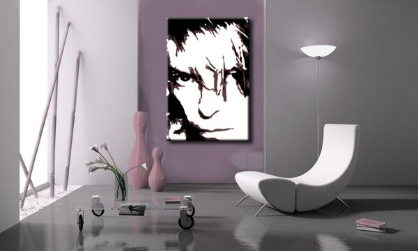 Ručně malovaný obraz POP Art David Bowie 1 kus db