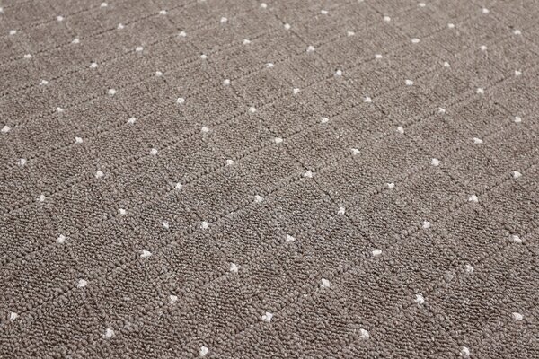 Condor Carpets, Kusový koberec Udinese hnědý, 57x120, hnědá, chodba / předsíň