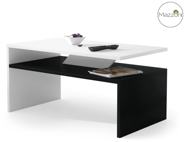Konferenční stolek PRIMA 90x50 bílá/černá