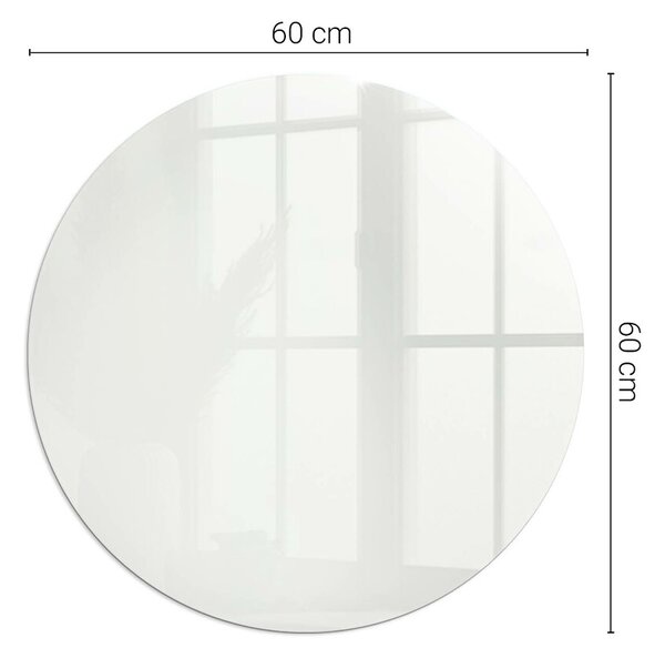 Kulaté sklo pod krbová kamna Slonovinová barva ppkon-ccf8f7f3
