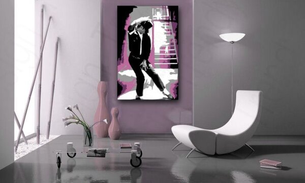 Ručně malovaný obraz POP Art Michael Jackson 1 kus mj3