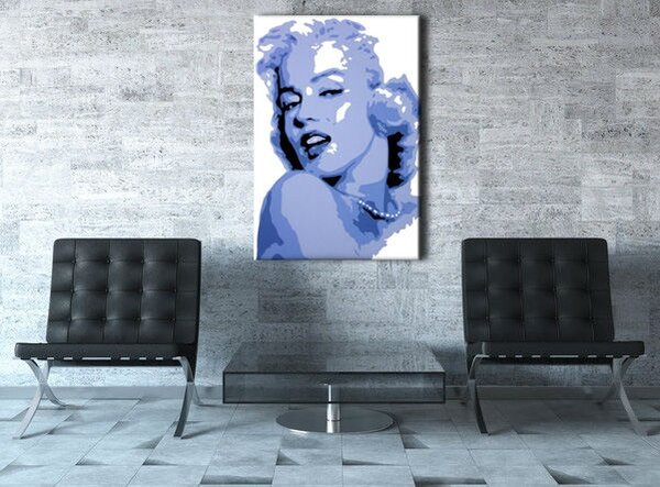 Ručně malovaný obraz POP Art Marilyn Monroe 1 kus