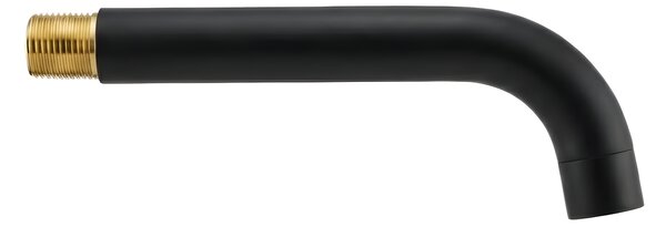Výtokové rameno pro podomítkovou baterii Rea Lungo 16 cm Black