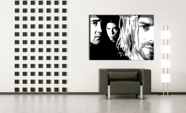 Ručně malovaný obraz POP Art Nirvana 1 kus nir
