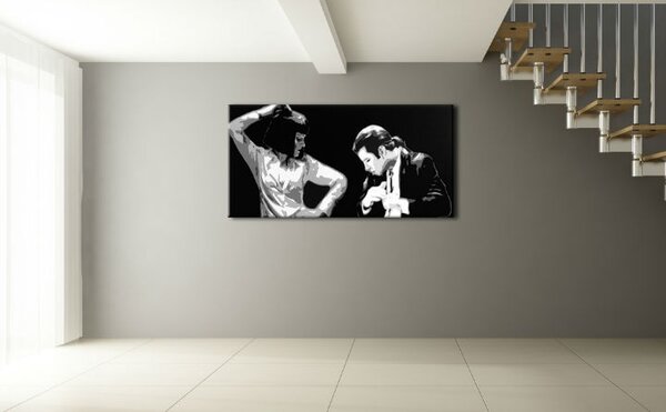 Ručně malovaný obraz POP Art Pulp Fiction 1 kus pulp4
