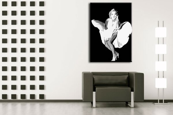 Ručně malovaný obraz POP Art Marilyn Monroe 1 kus mon6