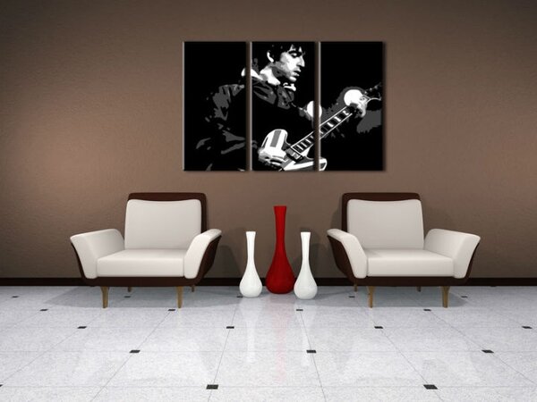 Ručně malovaný obraz POP Art Oasis 3 kusy oa2
