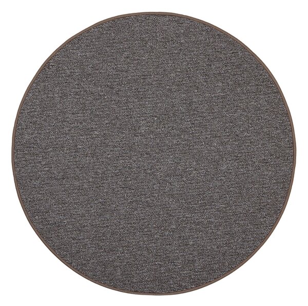Vopi koberce Kusový koberec Porto hnědý kruh - 57x57 (průměr) kruh cm