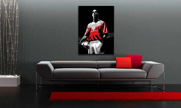 Ručně malovaný obraz POP Art Ruud van Nistelrooy 1 kus rvn