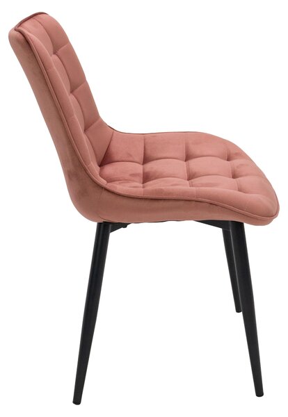 INLEA Jídelní židle 4 kusy ARDEN - rose gold